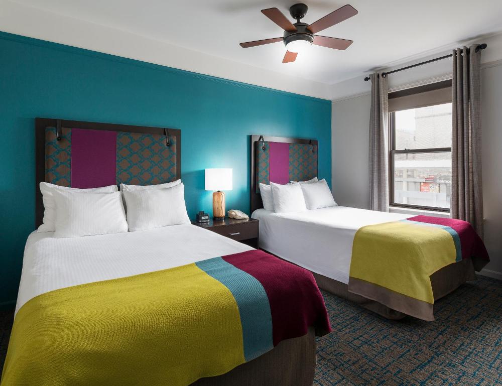Double Suite with Two Double Beds interior